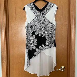 High-Low BXBG MAXAZRIA Top